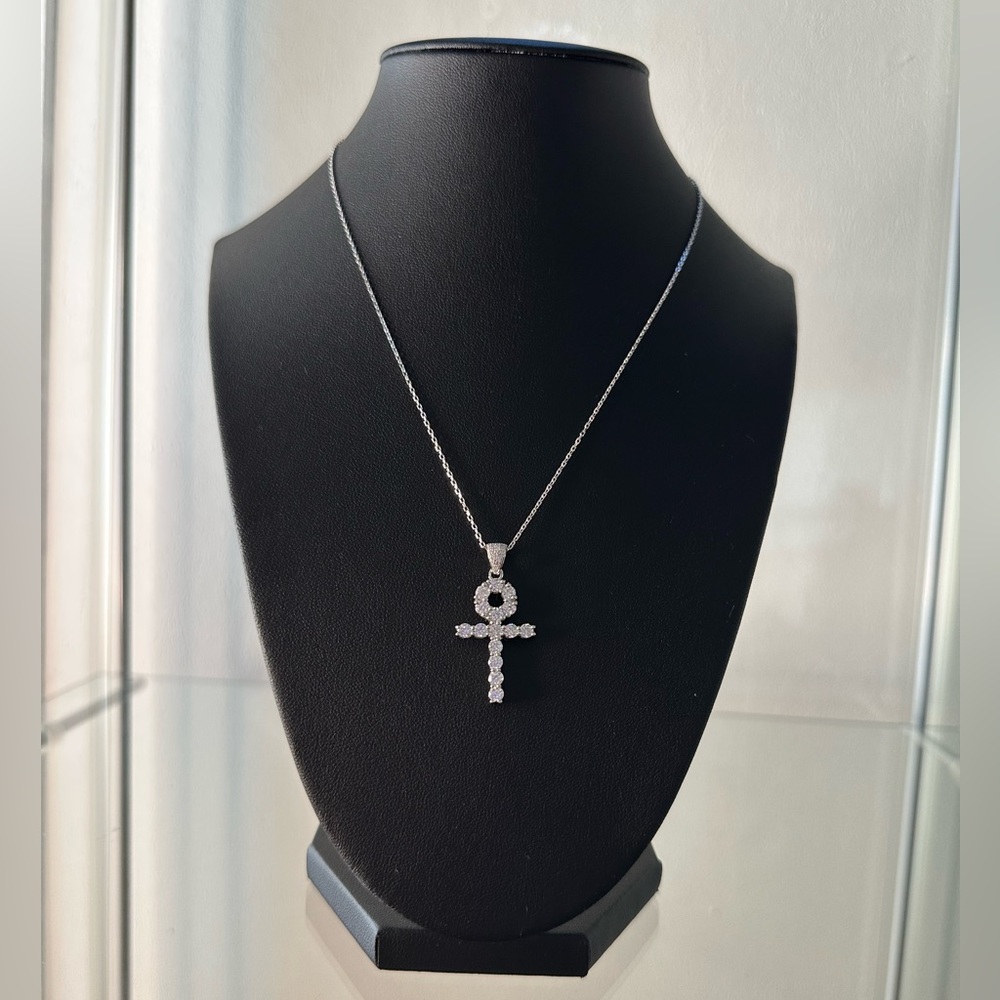 Ankh Diamond Necklace